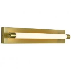 Procyon 24 in. Integrated LED ADA Compliant Bathroom Lighting Fixture in Antique Brass by VONN Lighting