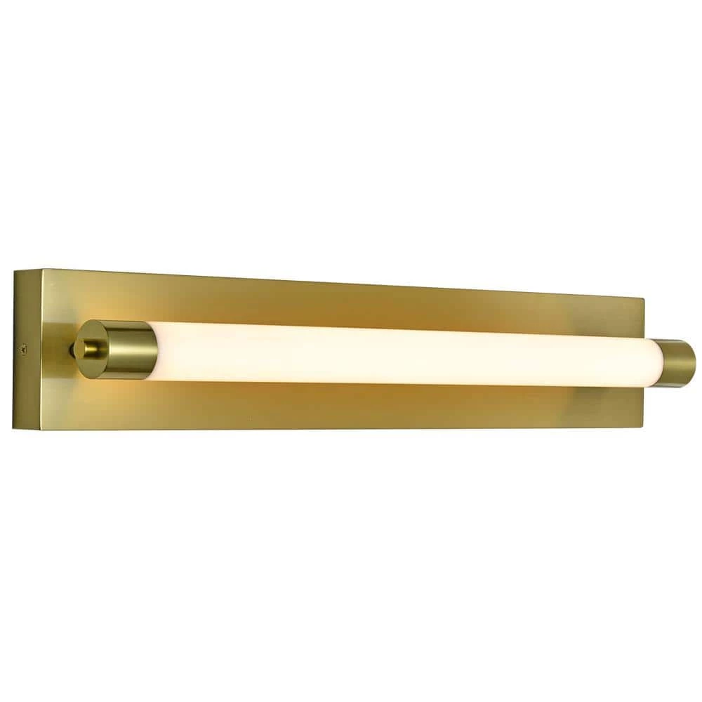 Procyon 24 in. Integrated LED ADA Compliant Bathroom Lighting Fixture in Antique Brass by VONN Lighting
