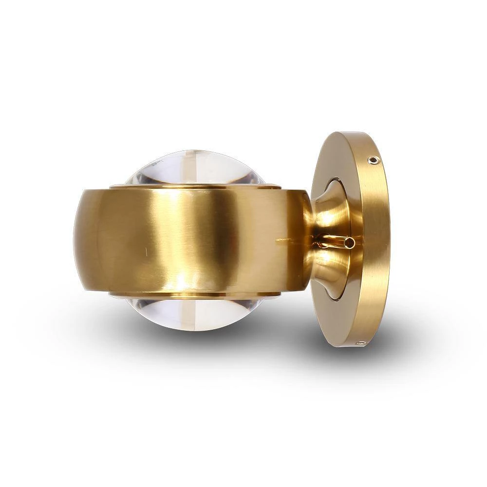 ORBIT 3.25 in. Surface or Wall Mounted Adjustable LED Downlight Dimmable Damp Rated Beam Angle 85 Degree Antique Brass by VONN Lighting - Image 5