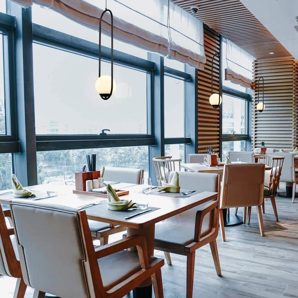 Capri 9.3-Watt 6.5 in. Wide Black Integrated LED Pendant With Glass Shade by VONN Lighting - Image 4