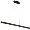 Wezen 48 in. Integrated LED Up-Down Linear Chandelier Lighting Fixture in Black by VONN Lighting