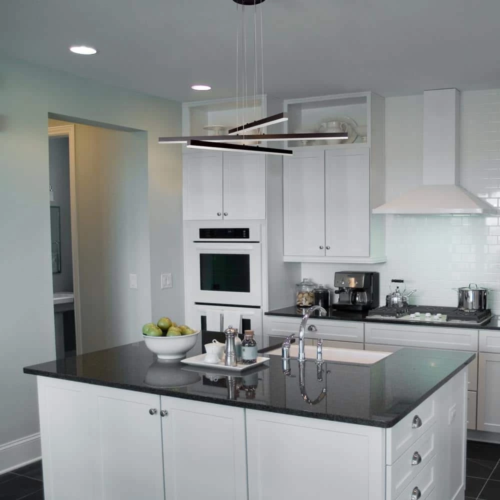 Sirius 97.84-Watt Integrated LED Height Adjustable Black Pendant With 3 LED Planks 39.25 in. Long by VONN Lighting - Image 11