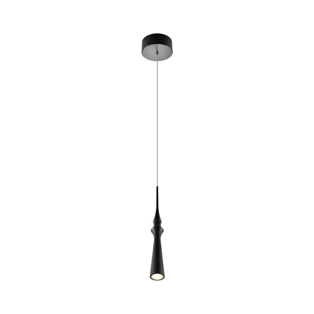Polaris VMP26710BL 6-Watt Black Integrated LED Pendant With 2.25 in. Wide LED Light by VONN Lighting - Image 7