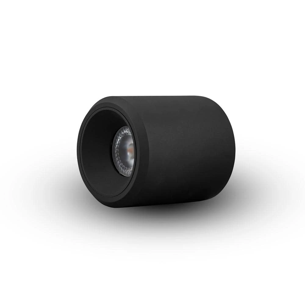 Node 3.5 in. 1-Light Surface LED Downlight Dimmable 100-277V Beam Angle 33 Degree Black 3000K Flush Mount by VONN Lighting - Image 3