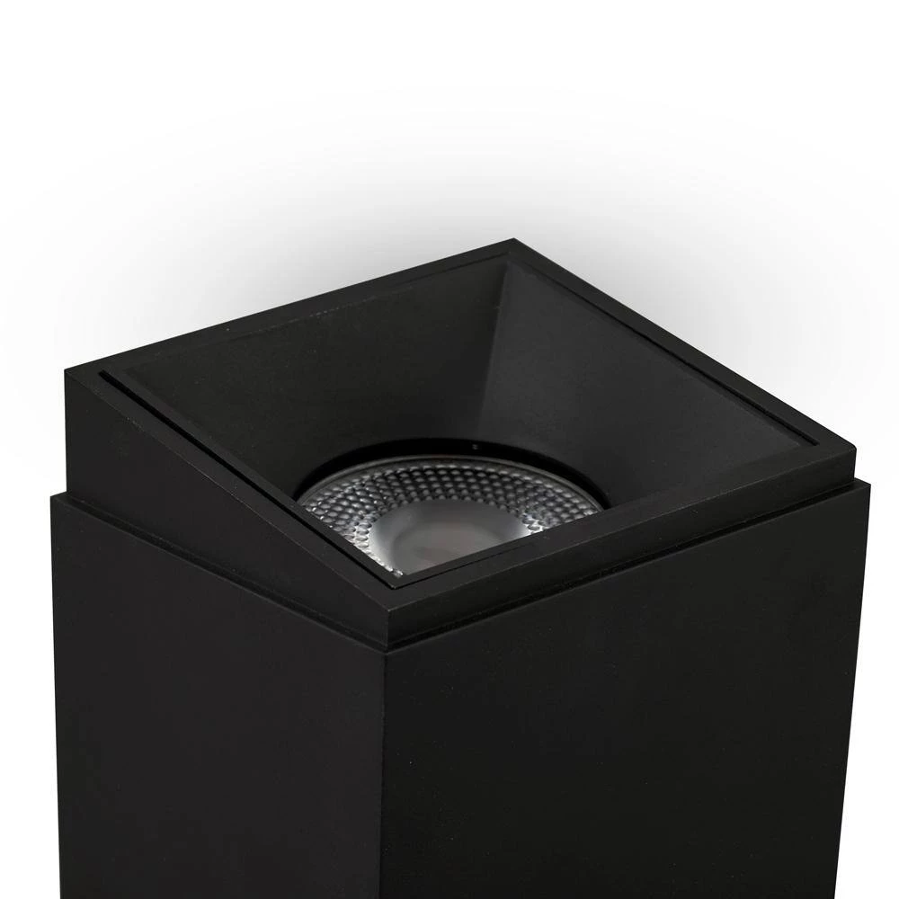 Node 3.25 in. 1-Light Surface LED Downlight Dimmable 100-277V Beam Angle 33 Degree Black 3000K Flush Mount by VONN Lighting - Image 7