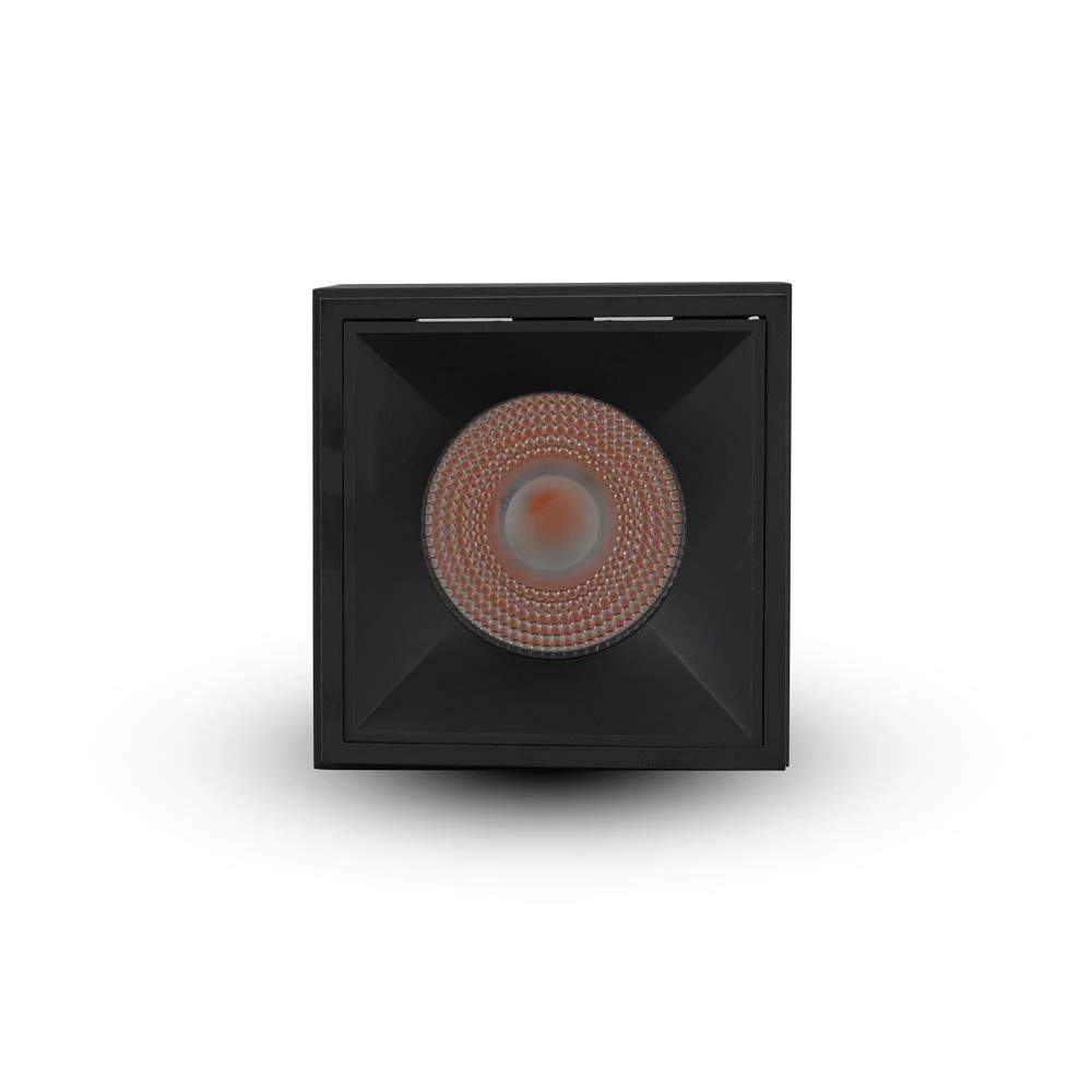 Node 3.25 in. 1-Light Surface LED Downlight Dimmable 100-277V Beam Angle 33 Degree Black 3000K Flush Mount by VONN Lighting - Image 4