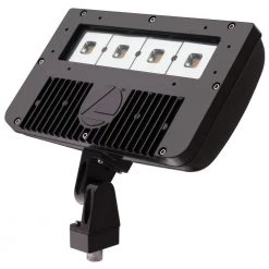 DSXF2 78-Watt Dark Bronze Outdoor Integrated LED Flood Light by Lithonia Lighting