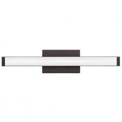 21.44 in. Bronze LED Vanity Light Bar Switchable Light Color by Lithonia Lighting