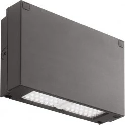 Contractor Select 250-Watt Equivalent Integrated LED Bronze Wall Pack Light, 5000K by Lithonia Lighting