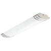 FMLFUTL 4 ft. 37-Watt Brushed Nickel Integrated LED Linear Flush Mount by Lithonia Lighting