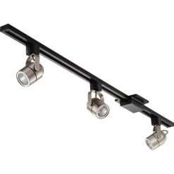 4 ft. 3-Light Brushed Nickel Integrated LED Linear Track Lighting Kit by Lithonia Lighting