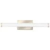 Contractor Select 18-Watt 24 in. 1 Light Brushed Nickel LED Vanity Light Bar Switchable Light Color by Lithonia Lighting