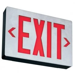 Aluminum LED Emergency Exit Sign by Lithonia Lighting