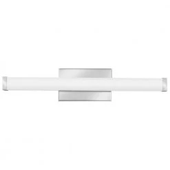 FMVCSLS 2 ft. Chrome LED Selectable Color Temperature 3000/3500/4000K Dimmable LED Contemporary Square Vanity Light by Lithonia Lighting