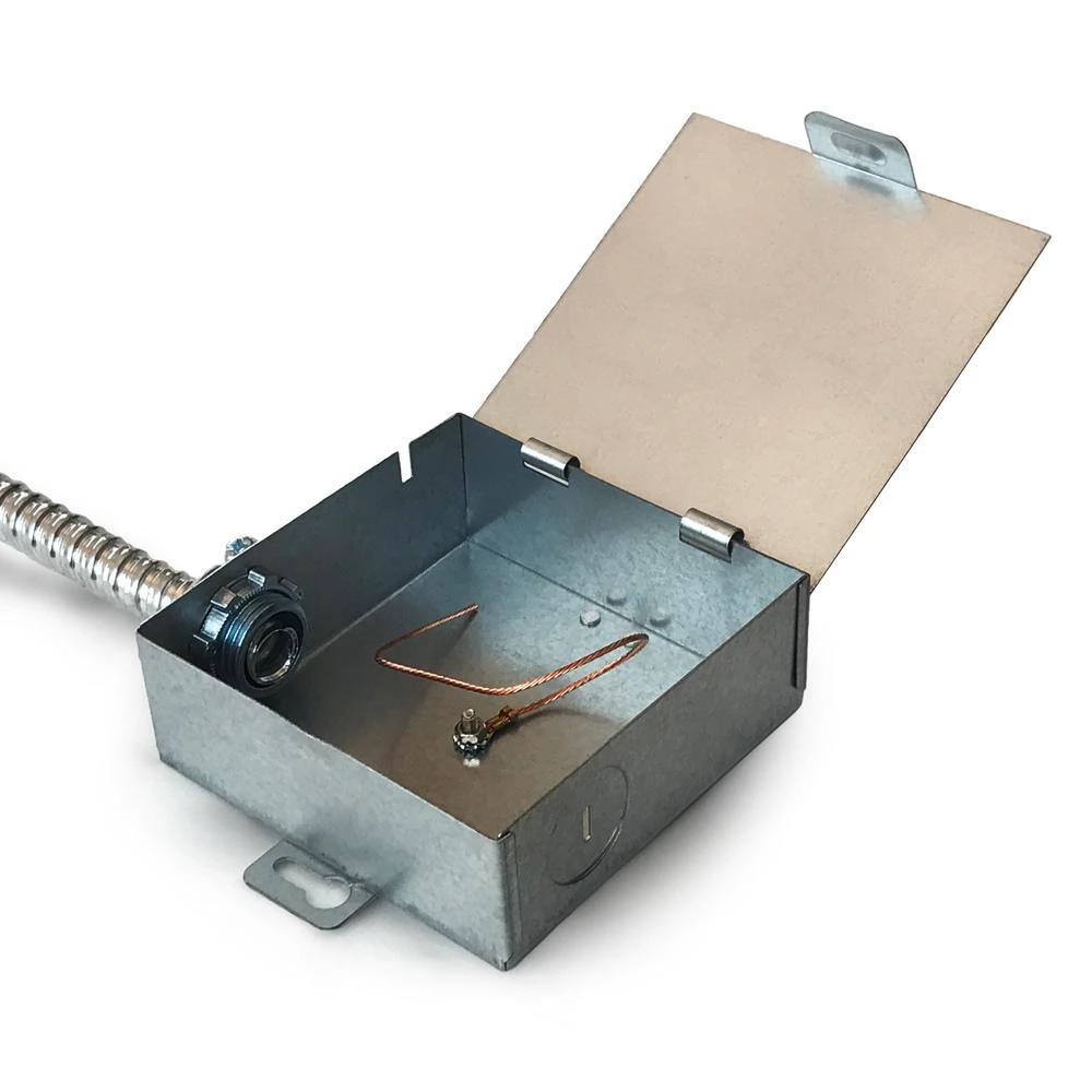 Node 4.25 in. 1-Light Surface LED Downlight Dimmable Damp Rated Beam Angle 85 Degree Chrome 3000K Flush Mount by VONN Lighting - Image 6