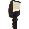 Contractor Select Dark Bronze Outdoor Integrated LED Flood Light with Switchable Lumens and CCT by Lithonia Lighting