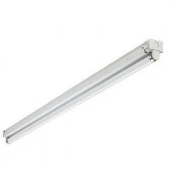 4 ft. 1-Light White Fluorescent Non-Hooded Strip Light by Lithonia Lighting