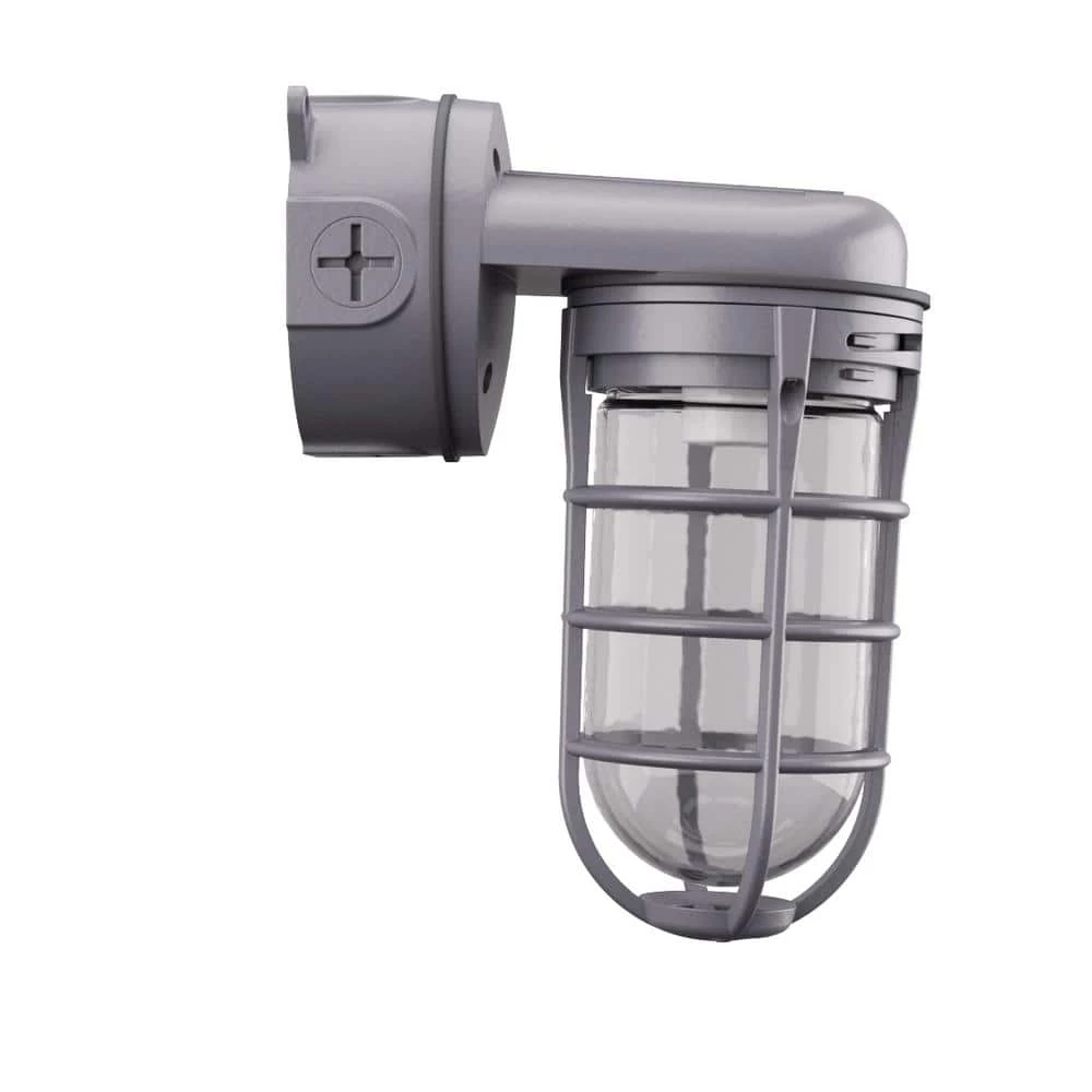 150W Incandescent Utility Vapor Tight Wall Lantern Sconce Fixture by Lithonia Lighting - Image 11