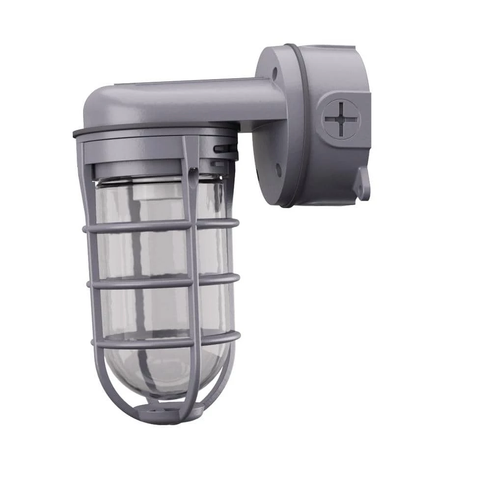 150W Incandescent Utility Vapor Tight Wall Lantern Sconce Fixture by Lithonia Lighting - Image 13