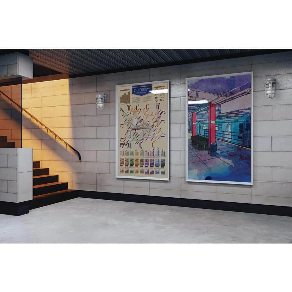 150W Incandescent Utility Vapor Tight Wall Lantern Sconce Fixture by Lithonia Lighting - Image 7