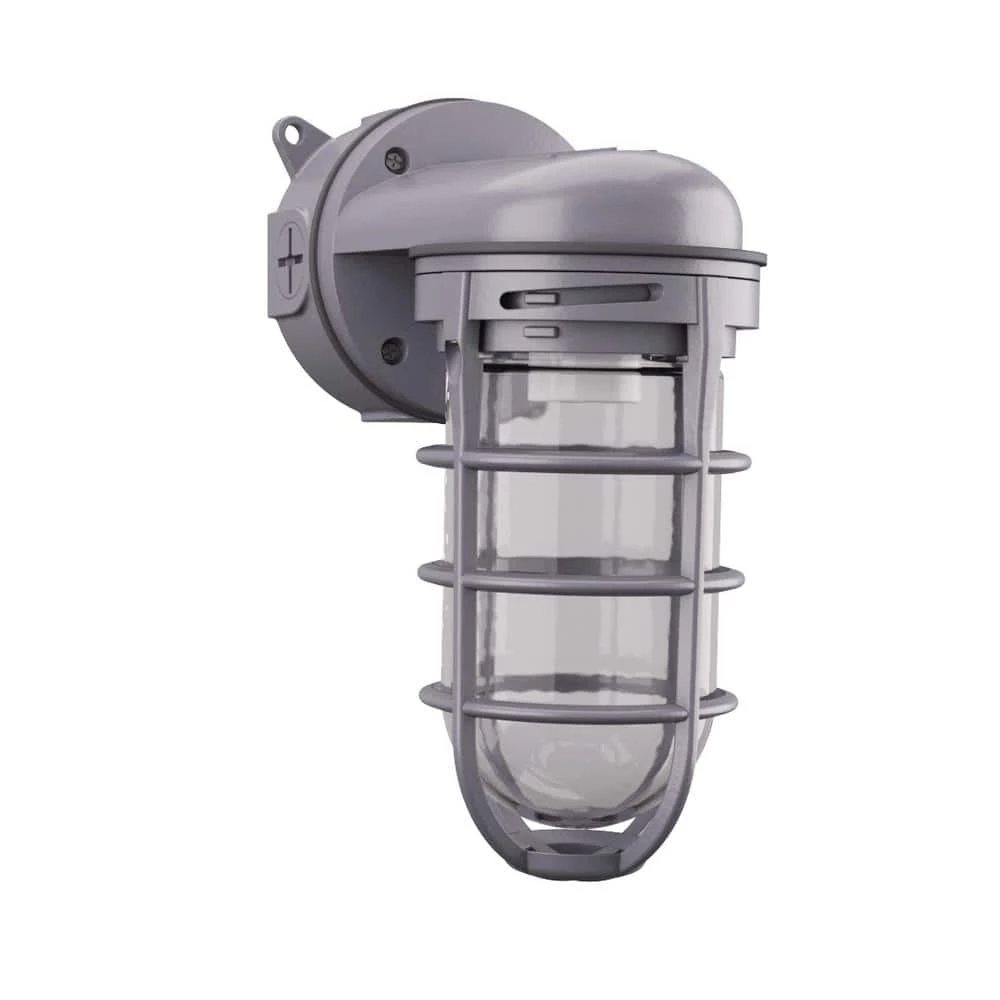 150W Incandescent Utility Vapor Tight Wall Lantern Sconce Fixture by Lithonia Lighting - Image 8