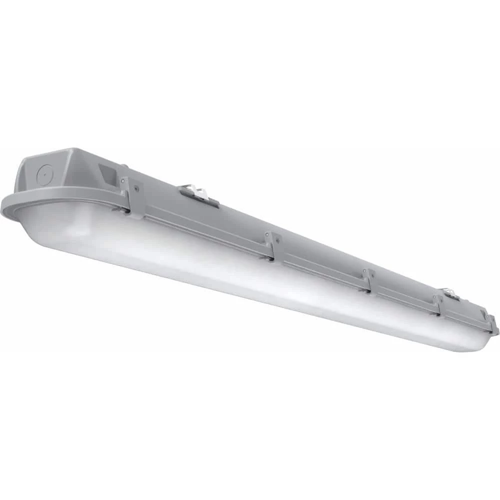 Contractor Select Selectable CSVT 4.19 ft. 64-Watt Equivalent Integrated LED Gray Strip Light Fixture by Lithonia Lighting