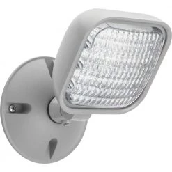 Contractor Select Thermoplastic Gray Emergency Remote Head by Lithonia Lighting