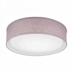 Aberdale 16 in. Lilac LED Linen Flush Mount by Lithonia Lighting