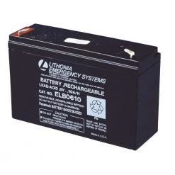 ELB 0610 6-Volt Emergency Replacement Battery by Lithonia Lighting