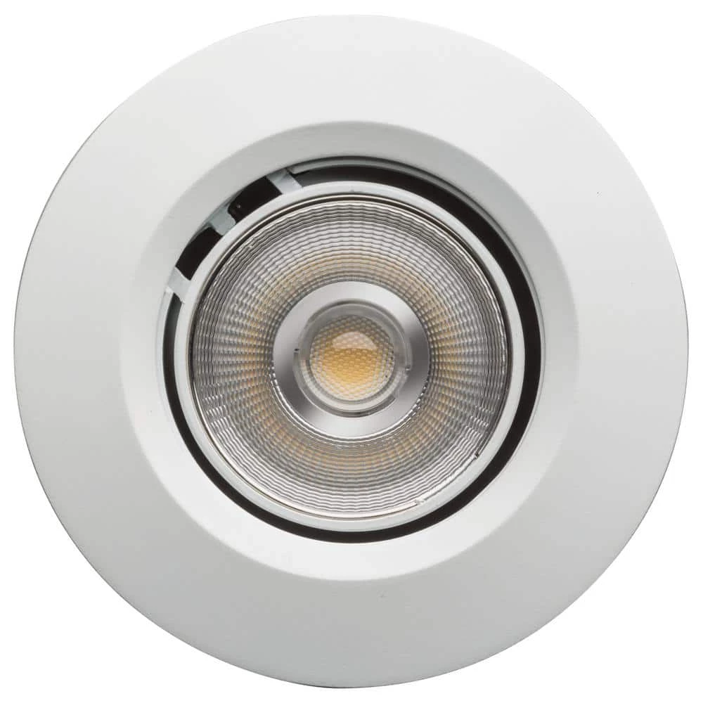 6 in. Matte 2700K White Recessed Adjustable Gimbal Module by Lithonia Lighting - Image 2