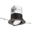 OneUp 4 in. Oil Rubbed Bronze Integrated LED Recessed Kit by Lithonia Lighting