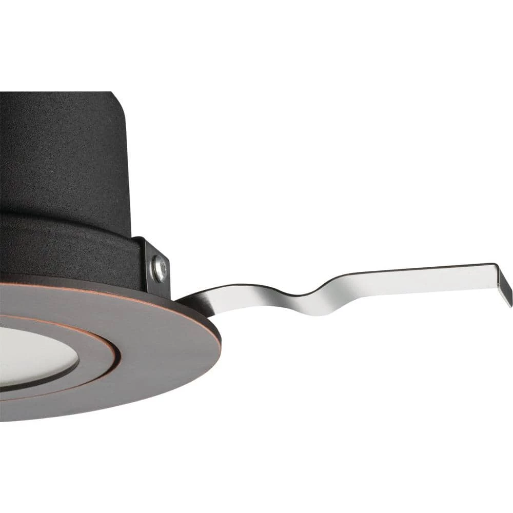 OneUp 4 in. Oil Rubbed Bronze Integrated LED Recessed Kit by Lithonia Lighting - Image 6