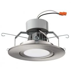 6 in. 3000K New Construction or Remodel Recessed Integrated LED Kit by Lithonia Lighting