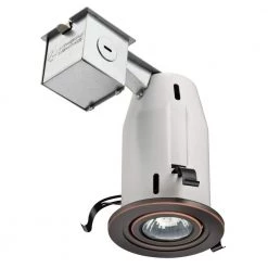3 in. Oil Rubbed Bronze Recessed Lighting Gimbals LED Kit by Lithonia Lighting