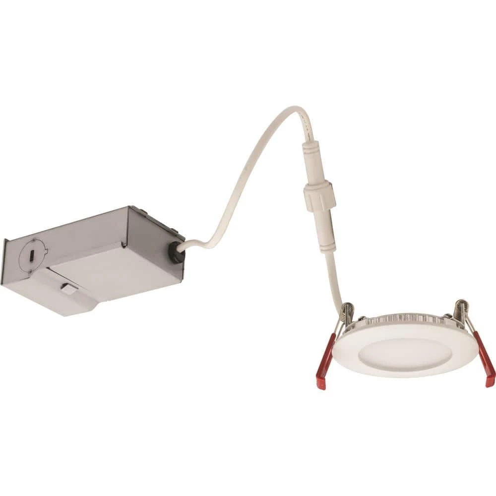 WF3 Wafer 3 in. White Integrated LED Recessed Kit 3000K by Lithonia Lighting