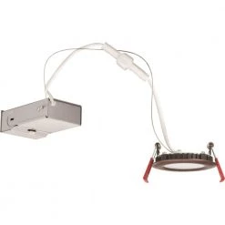 Wafer 3 in. Oil-Rubbed Bronze Integrated LED Recessed Kit by Lithonia Lighting