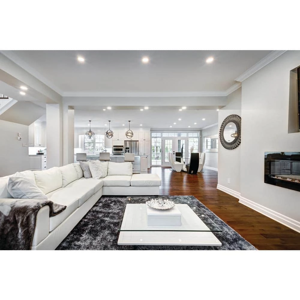 Contractor Select Wafer Series 4in. 3000K/4000K/5000K Switchable White Integrated 810 Lumen LED Canless Recessed Fixture by Lithonia Lighting - Image 7