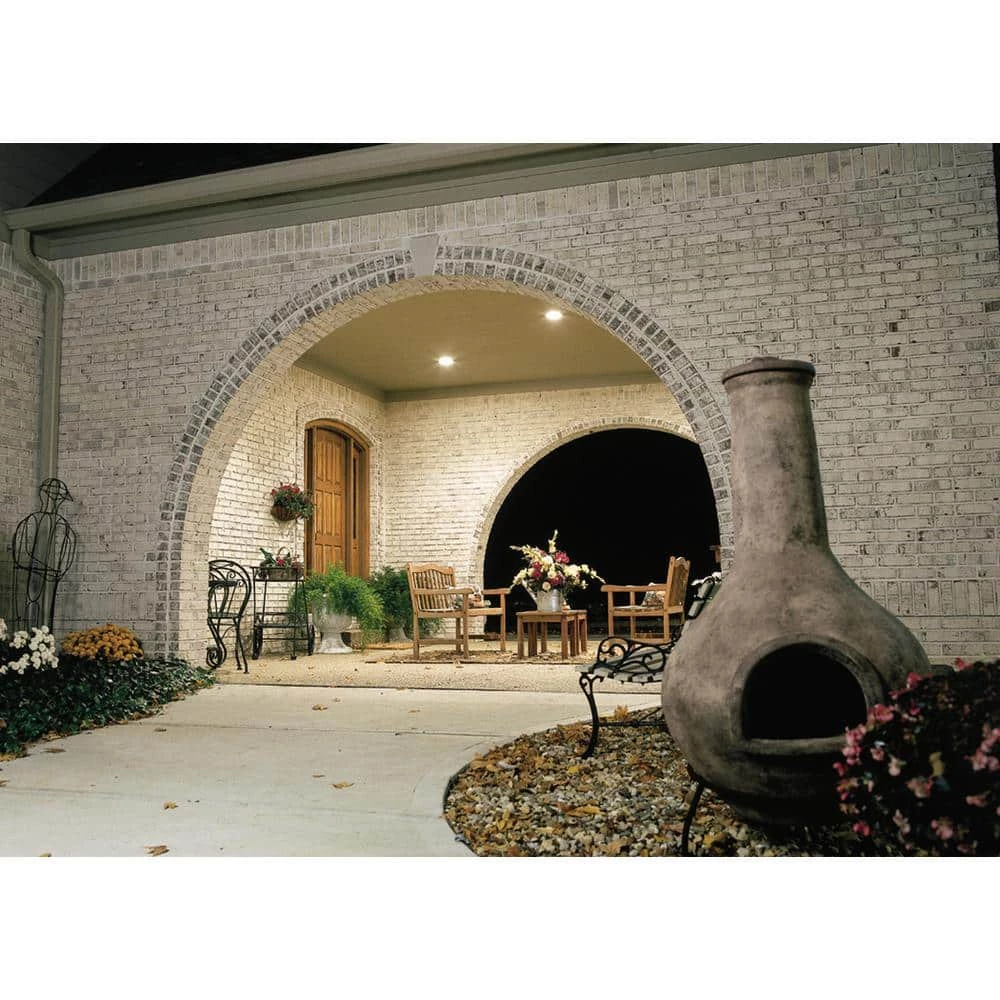 Contractor Select E-Series 5/6 in. 3000K Soft White Integrated 835 Lumen LED Recessed Retrofit Baffle Trim by Lithonia Lighting - Image 4