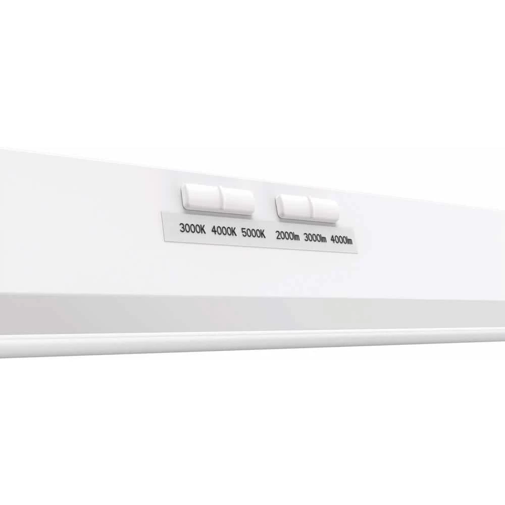 4 ft. 2000/3000/4000 Lumens Integrated LED White Low Profile Wraparound Light Fixture, 3000K/4000K/5000K by Lithonia Lighting - Image 9