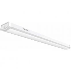 Contractor Select FMLWL 4 ft. 2000/3000/4000 Lumens Integrated LED White Linkable Wraparound Light Fixture by Lithonia Lighting