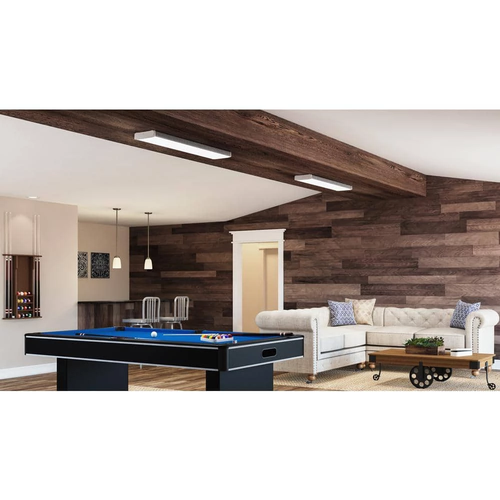 Contractor Select LBL4 4 ft. 41-Watt White Integrated LED Low Profile Wraparound Flush Mount by Lithonia Lighting - Image 2