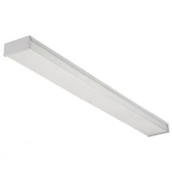 2-Light Fluorescent Narrow Basket Multi-Volt Wraparound by Lithonia Lighting