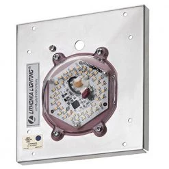 High-Performance Stainless Steel LED Wall Sconce Back Plate by Lithonia Lighting