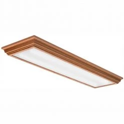 Cambridge 4 ft. Oak LED Flush Mount by Lithonia Lighting