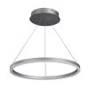 Tania 24 in. 36-Watt Integrated LED Height Adjustable Hanging Pendant Light Circular LED Chandelier by VONN Lighting