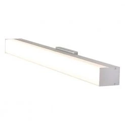 Procyon VMW11700AL 24 in. Silver Integrated LED Vanity and Bathroom Lighting Fixture AC LED ADA Compliant Damp Rated by VONN Lighting