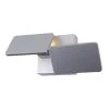 Eclipse 12 in. 6-Watt Silver Integrated LED Sconce With Vertical Rotational Axis by VONN Lighting
