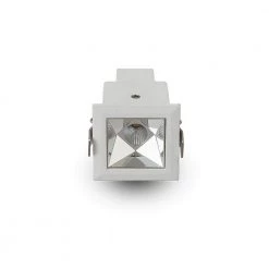 Rubik 1 in. Nominal Lens Aperture Canless 3000K New Construction IC Rated Integrated LED Recessed Light Kit in White by VONN Lighting