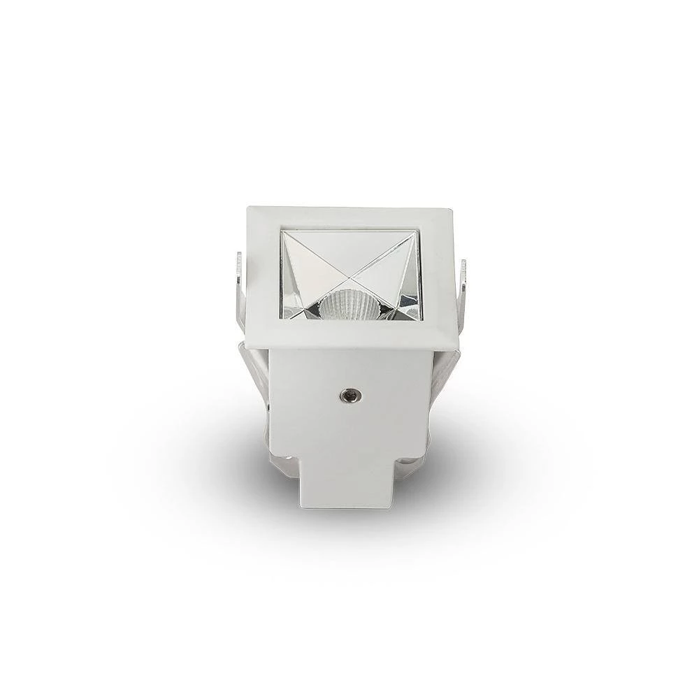 Rubik 1 in. Nominal Lens Aperture Canless 3000K New Construction IC Rated Integrated LED Recessed Light Kit in White by VONN Lighting - Image 5