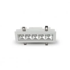 Rubik 7 in. Nominal Lens Aperture Canless 3000K New Construction IC Rated Integrated LED Recessed Light Kit in White by VONN Lighting